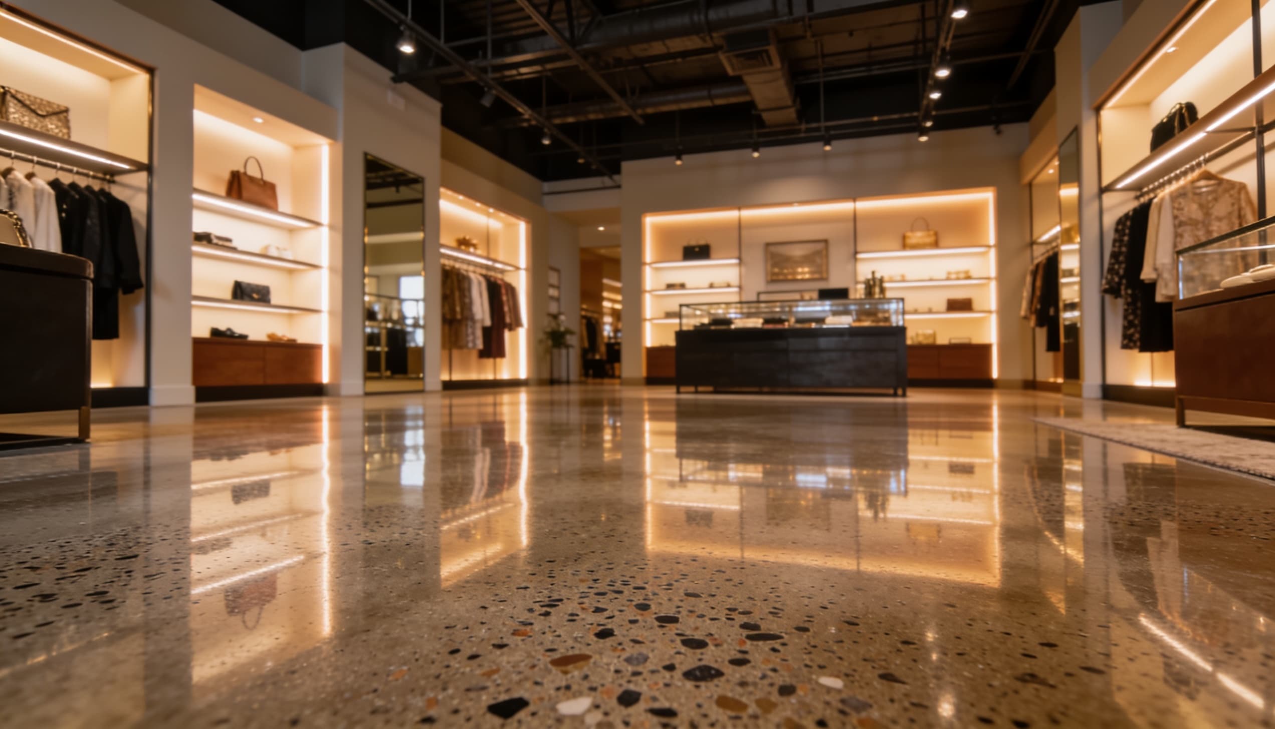 Concrete polishing in Davidson, NC — Charlotte Epoxy Pro