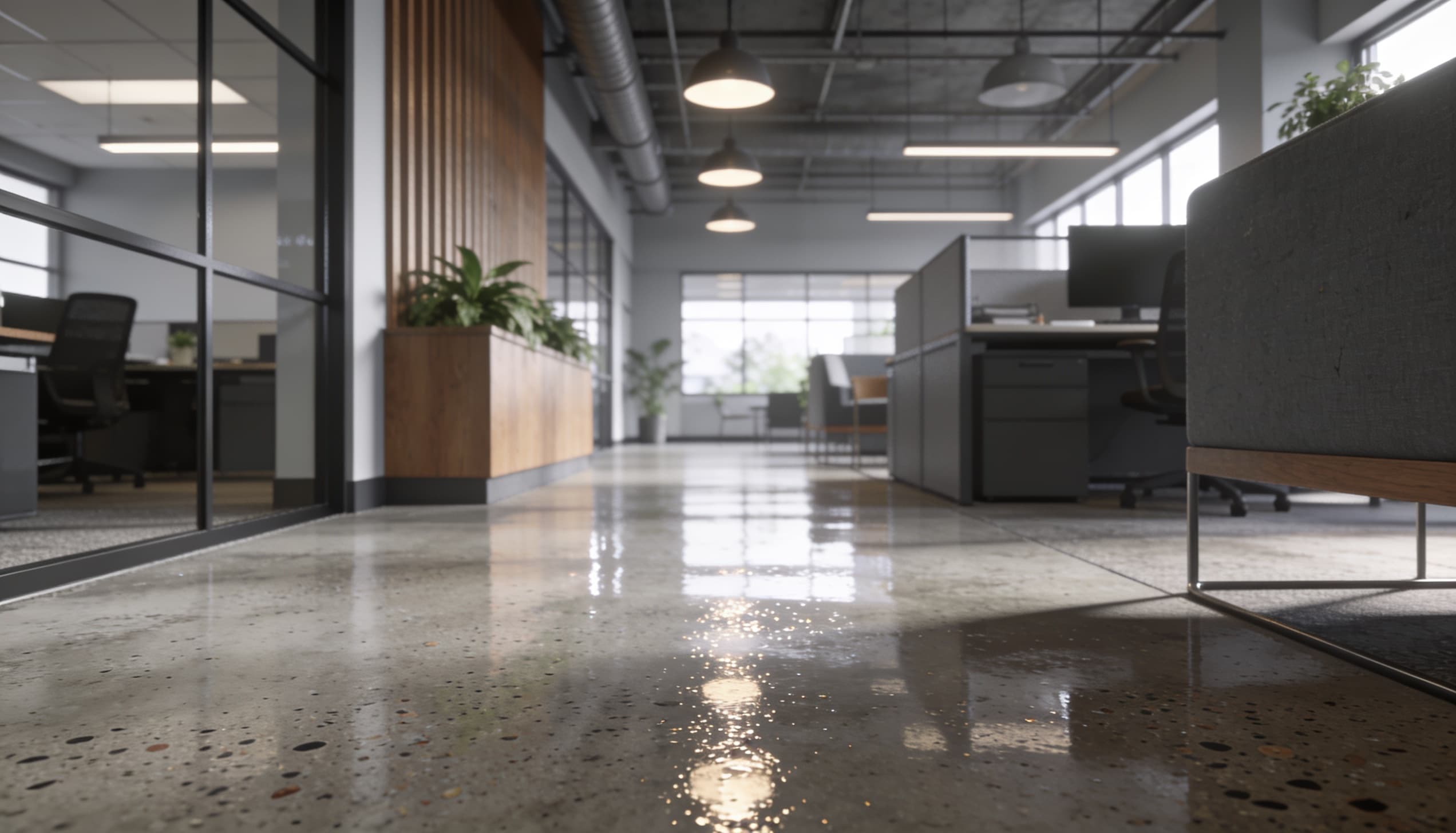 Concrete polishing in Stallings, NC — Charlotte Epoxy Pro
