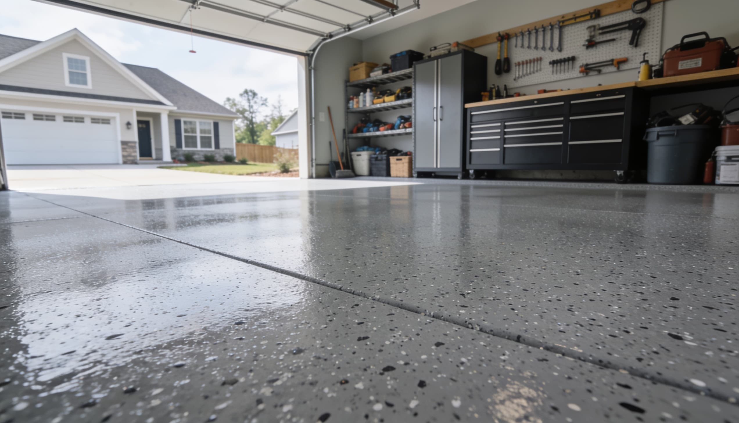 Epoxy flooring in Indian Trail, NC — Charlotte Epoxy Pro