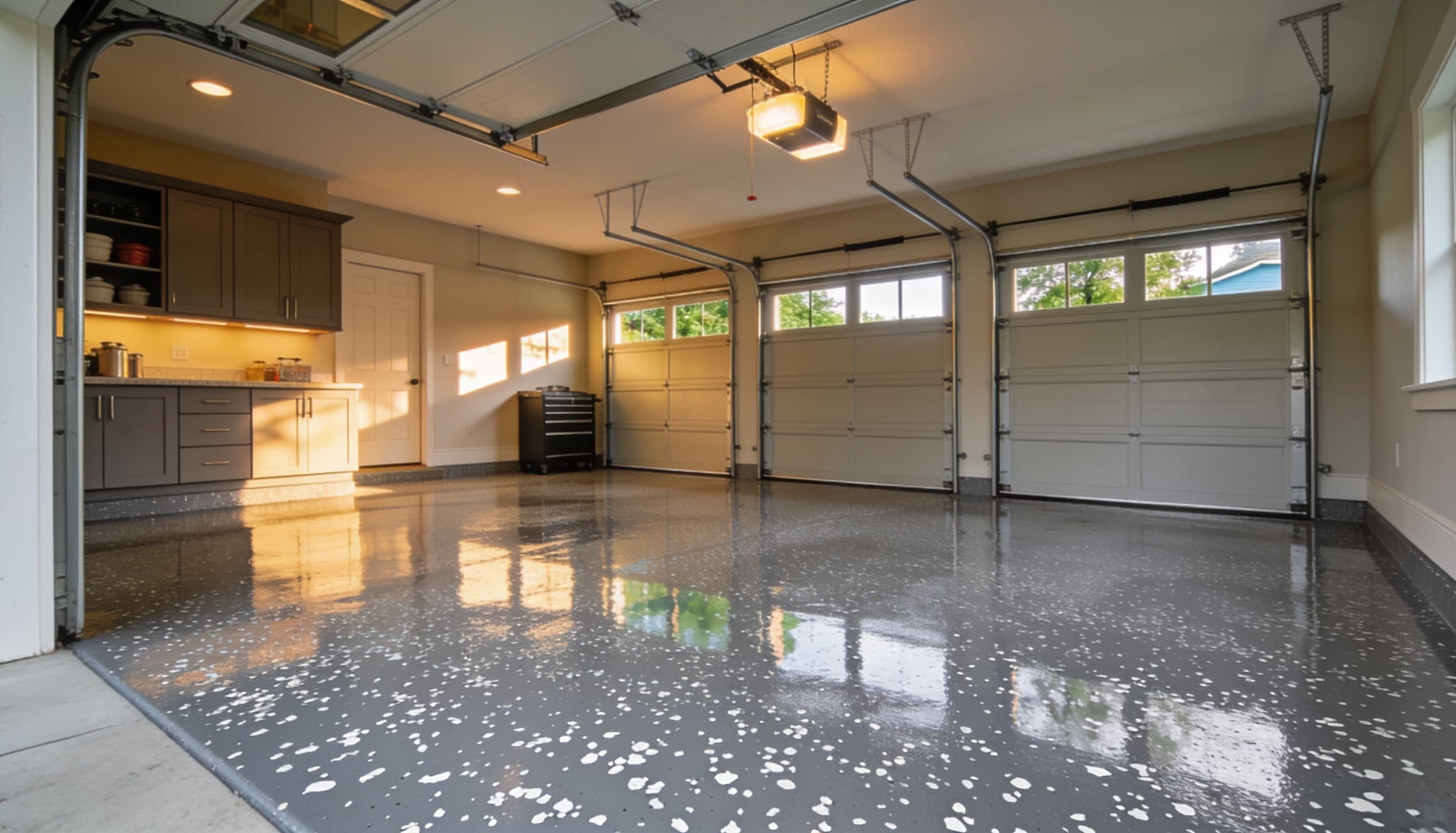 Garage floor coating in Davidson, NC — Charlotte Epoxy Pro