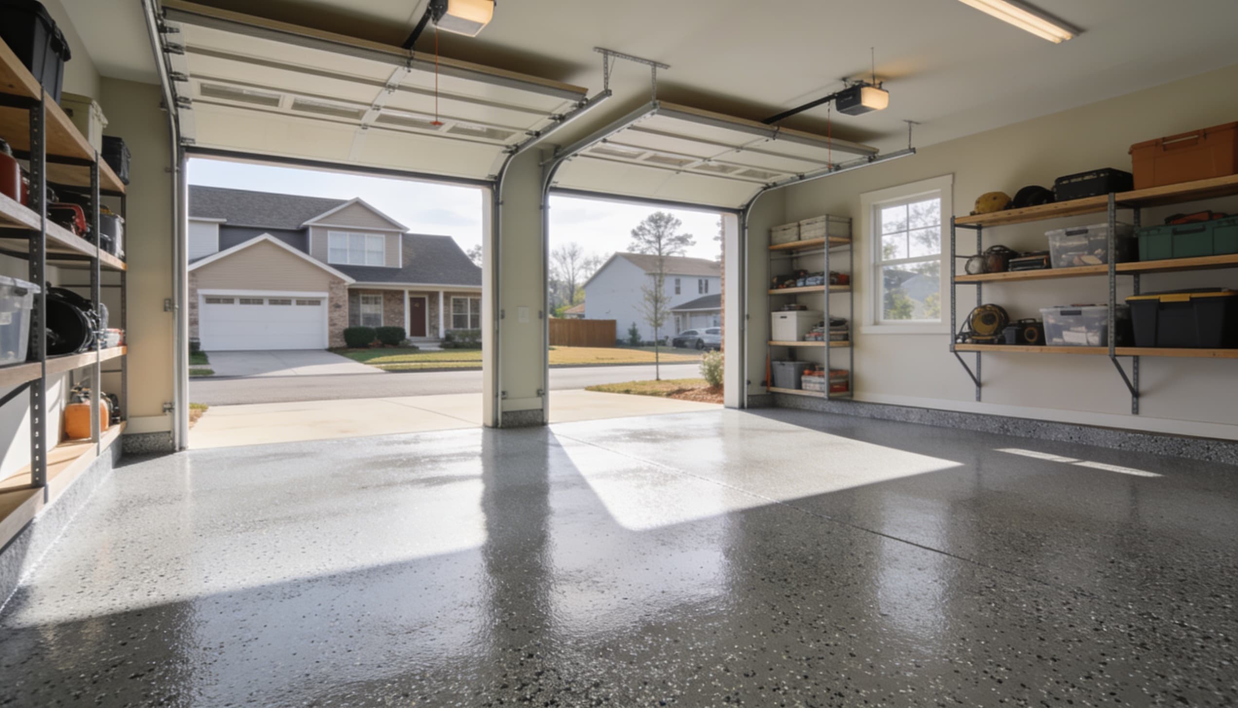 Garage floor coating in Indian Trail, NC — Charlotte Epoxy Pro