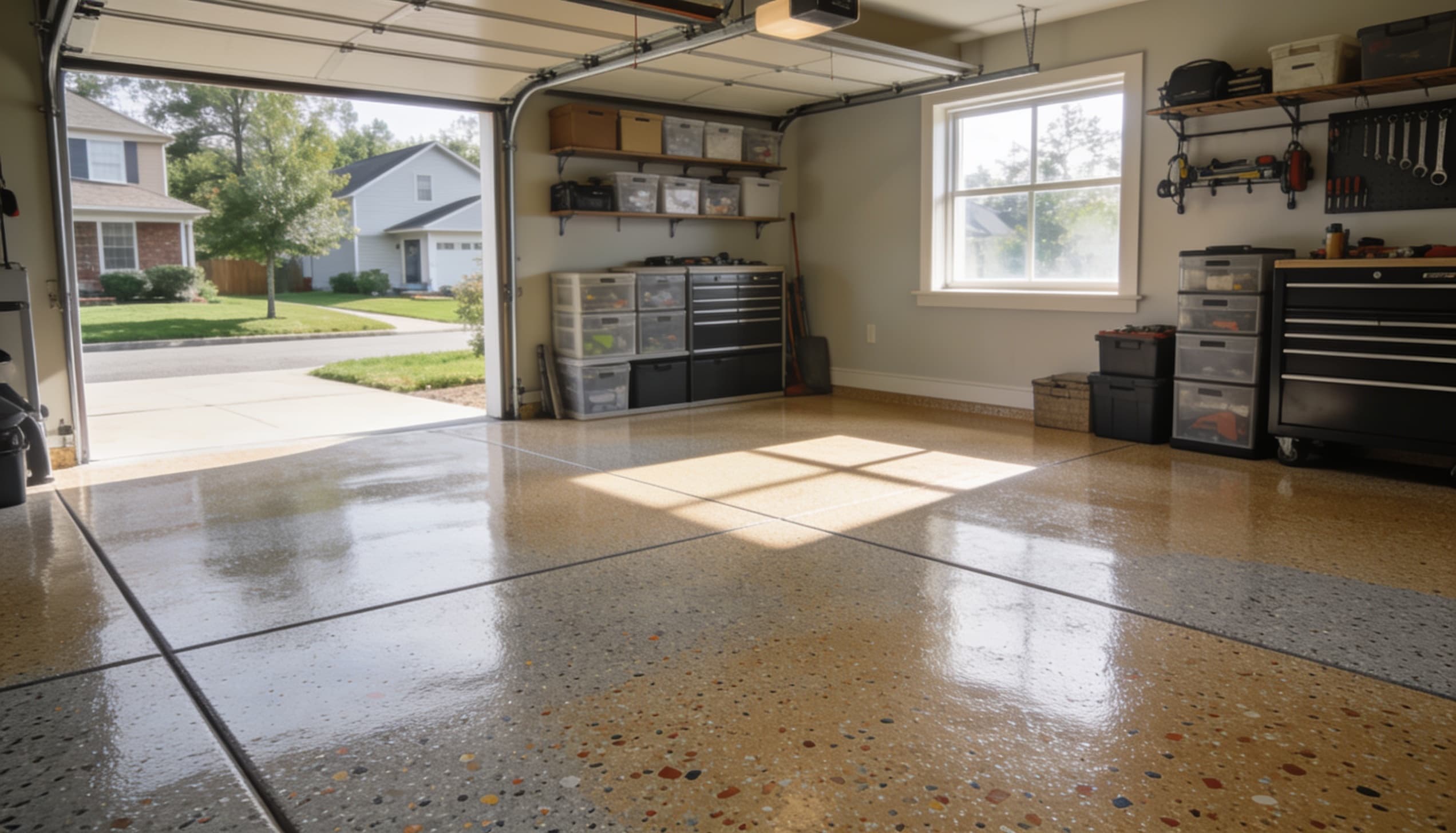 Garage floor coating in Mint Hill, NC — Charlotte Epoxy Pro